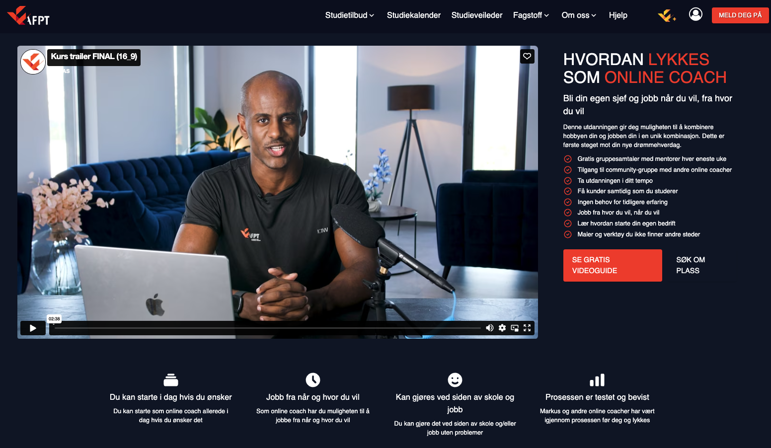 Website - AFPT Online Coach