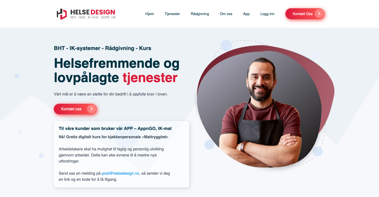Website - Helsedesign
