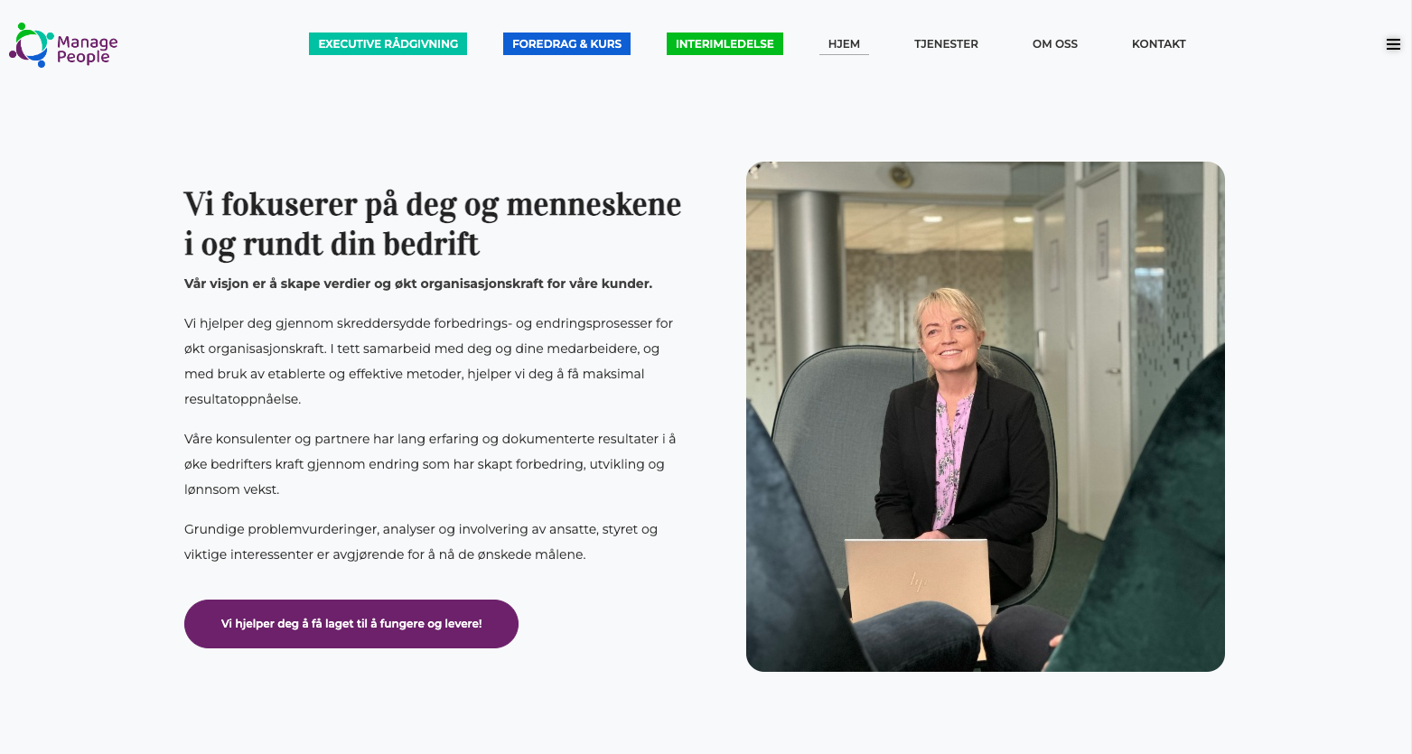 Website - Manage People