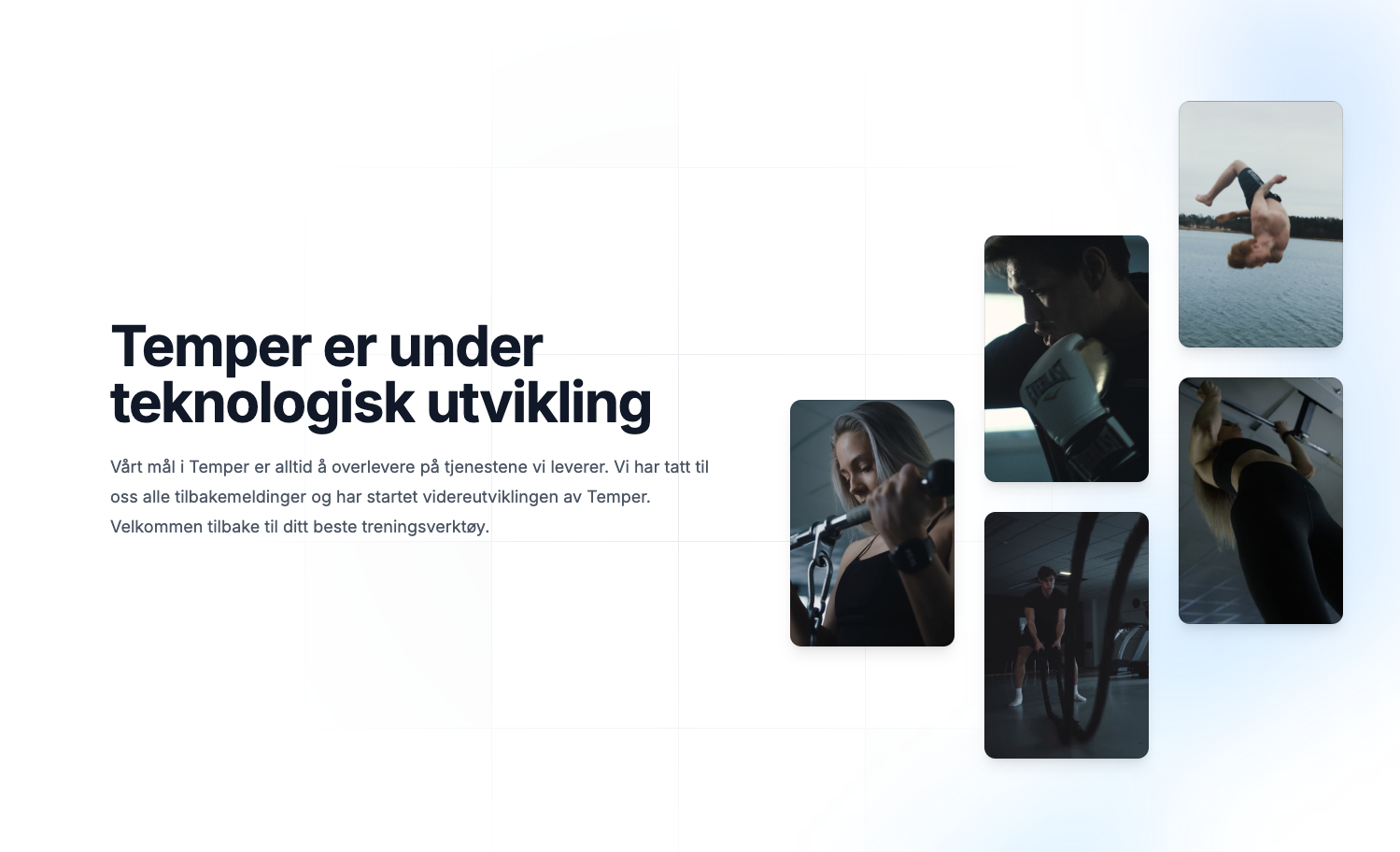 Website & Platform - Temper